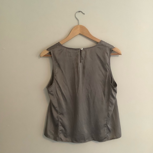 Sigrid Olsen 100% Silk Blouse Size 10 - Picture 2 of 4